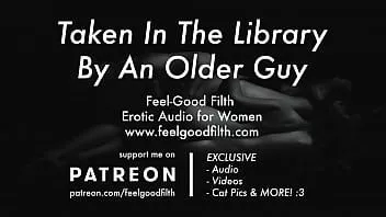 play Um cara mais velho e experiente leva você até a biblioteca [áudio erótico para mulheres] [asmr]
