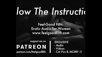 Play Follow my instructions: teasing & owning your pussy (erotic audio)