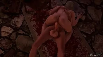 Play Sacrifice - corruption of the lodge 3 - ciri receives rough futanari-gangbang in all holes