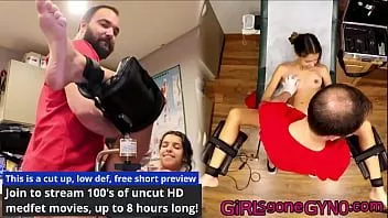 Играть Арию Николь трахает и шокирует на смотровом столе доктор Тампа в смотровой после закрытия на GirlsGonegynocom