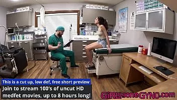 تشغيل بعد امتحان gyno، pervdoctor tampa الملاعين أنثى المريض aria نيكول في ال الركاب في Girlsgonegynocom