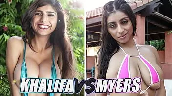 Riproduci Bangbros - battaglia delle capre: mia khalifa vs violet myers (secondo round)